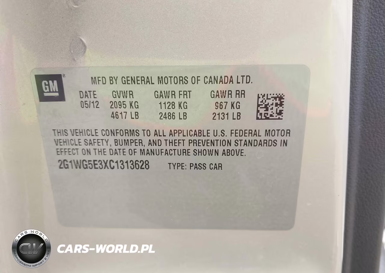 2012 Chevrolet Impala Lt VIN:2G1WG5E3XC1313628 - 9