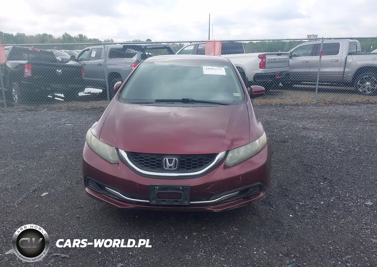 2014 Honda Civic Lx VIN:19XFB2F52EE070570 - 12