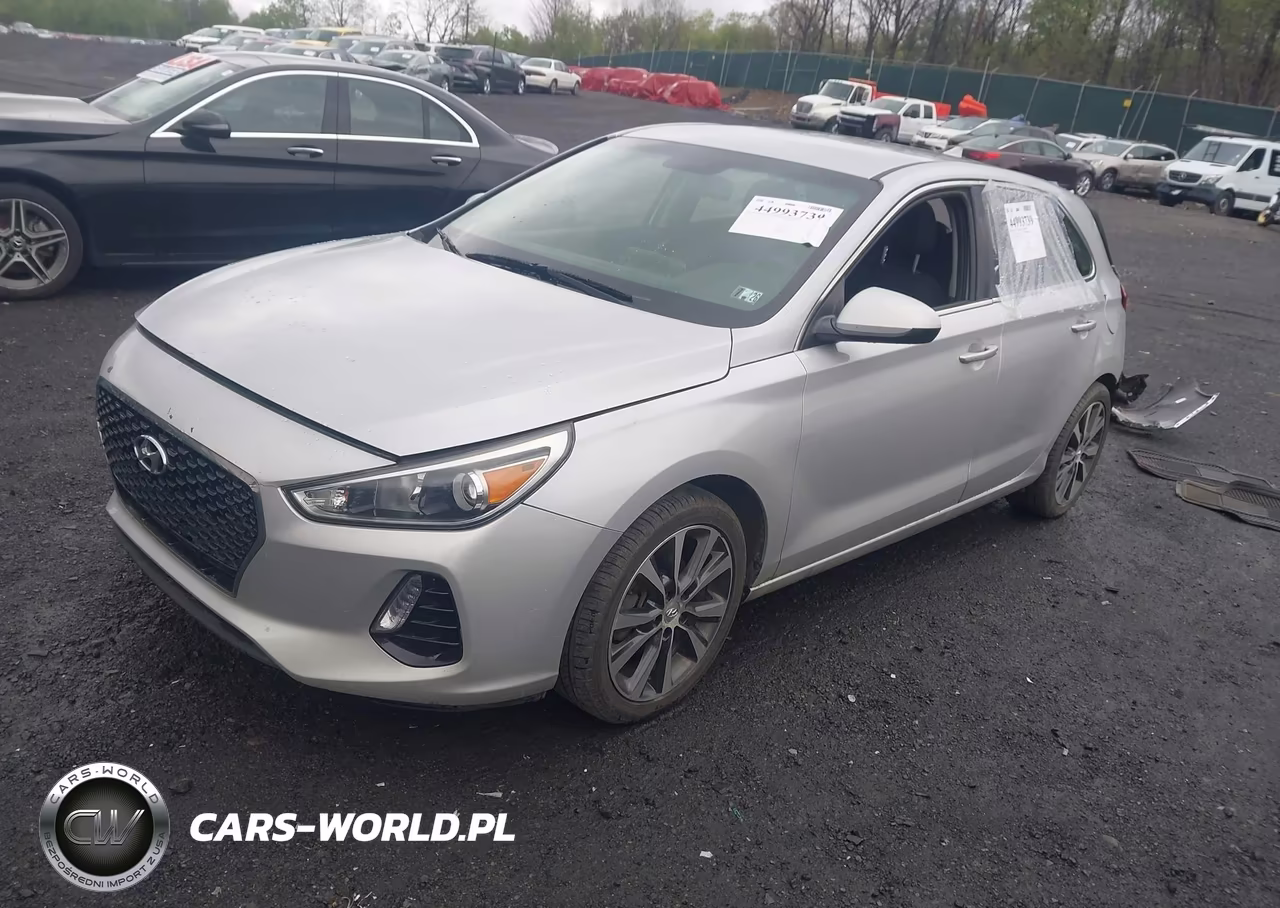 2018 Hyundai Elantra Gt VIN:KMHH35LE0JU059022 - 2