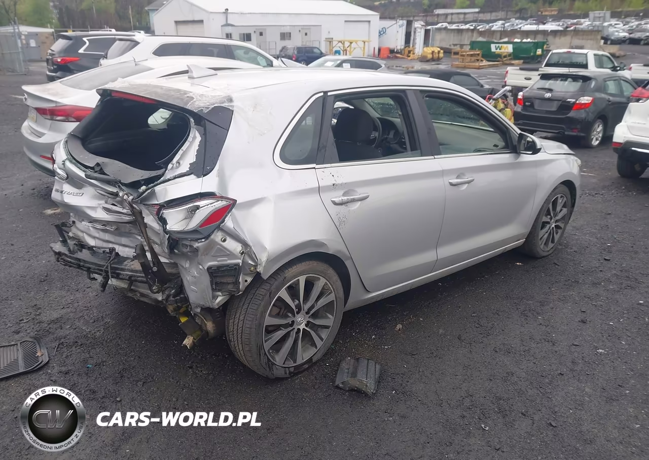 2018 Hyundai Elantra Gt VIN:KMHH35LE0JU059022 - 4