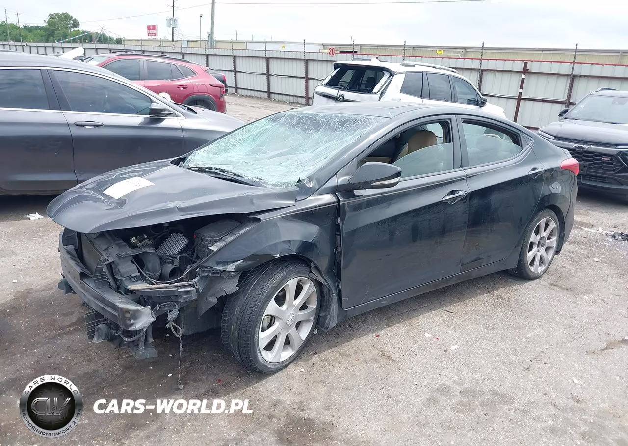 2013 Hyundai Elantra Limited VIN:5NPDH4AE0DH432172 - 2