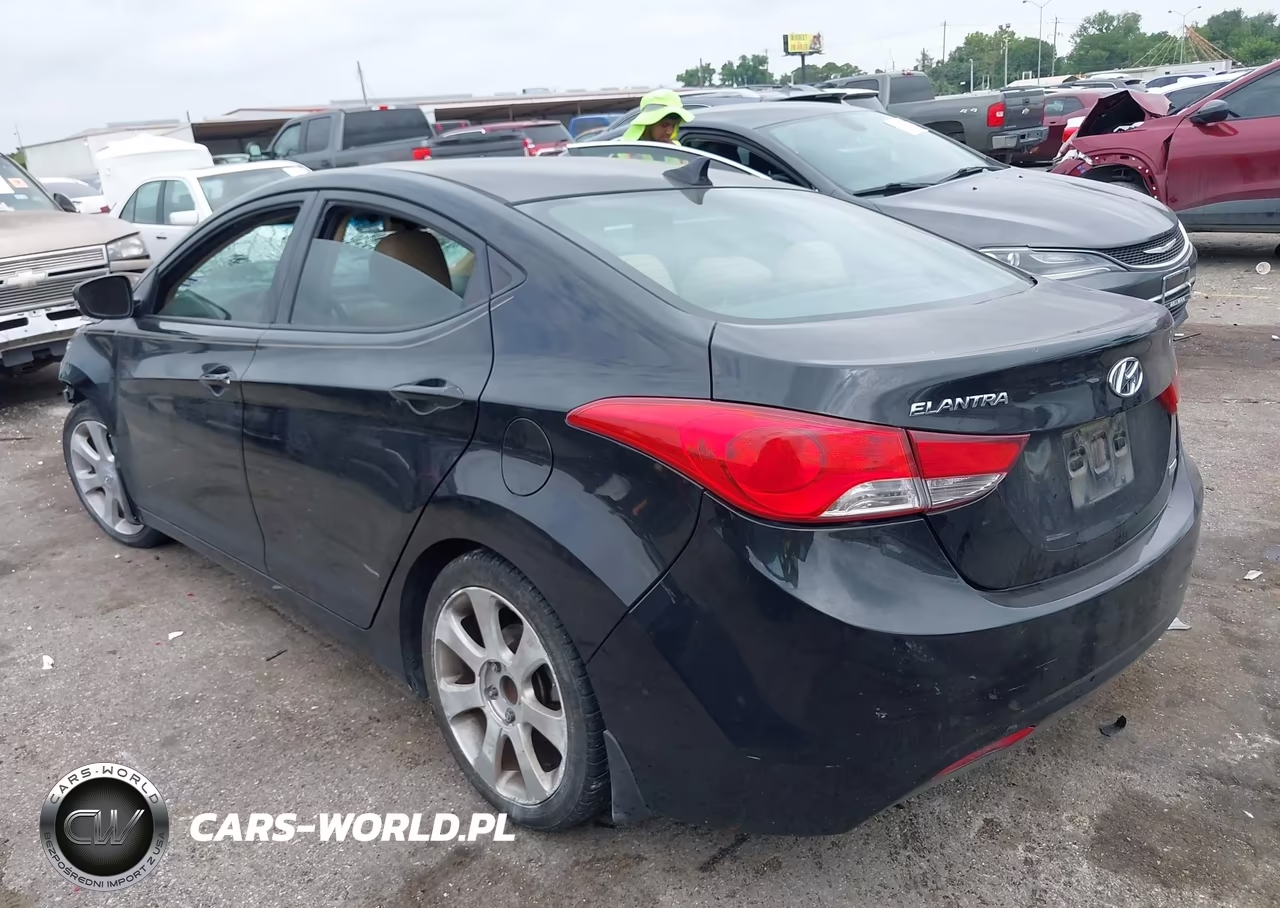 2013 Hyundai Elantra Limited VIN:5NPDH4AE0DH432172 - 3