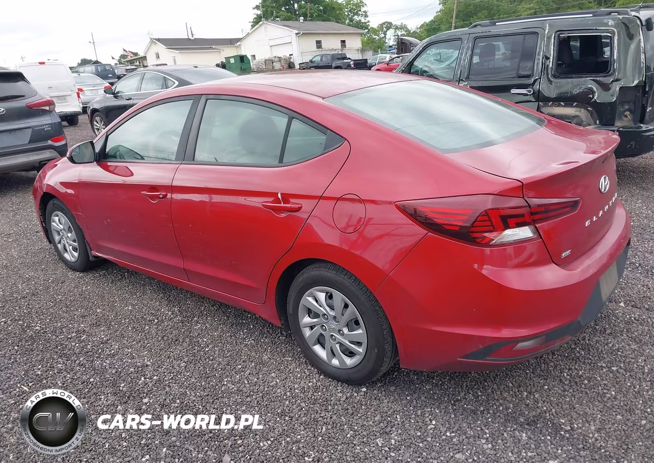 2019 Hyundai Elantra Se VIN:KMHD74LF8KU807099 - 3