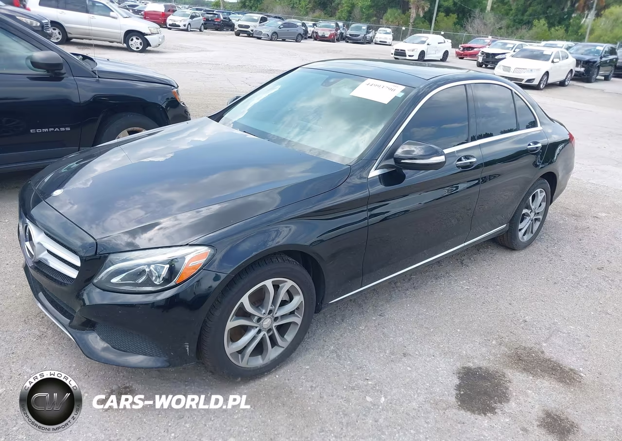 2015 Mercedes-Benz C 300 4Matic VIN:55SWF4KBXFU034504 - 2
