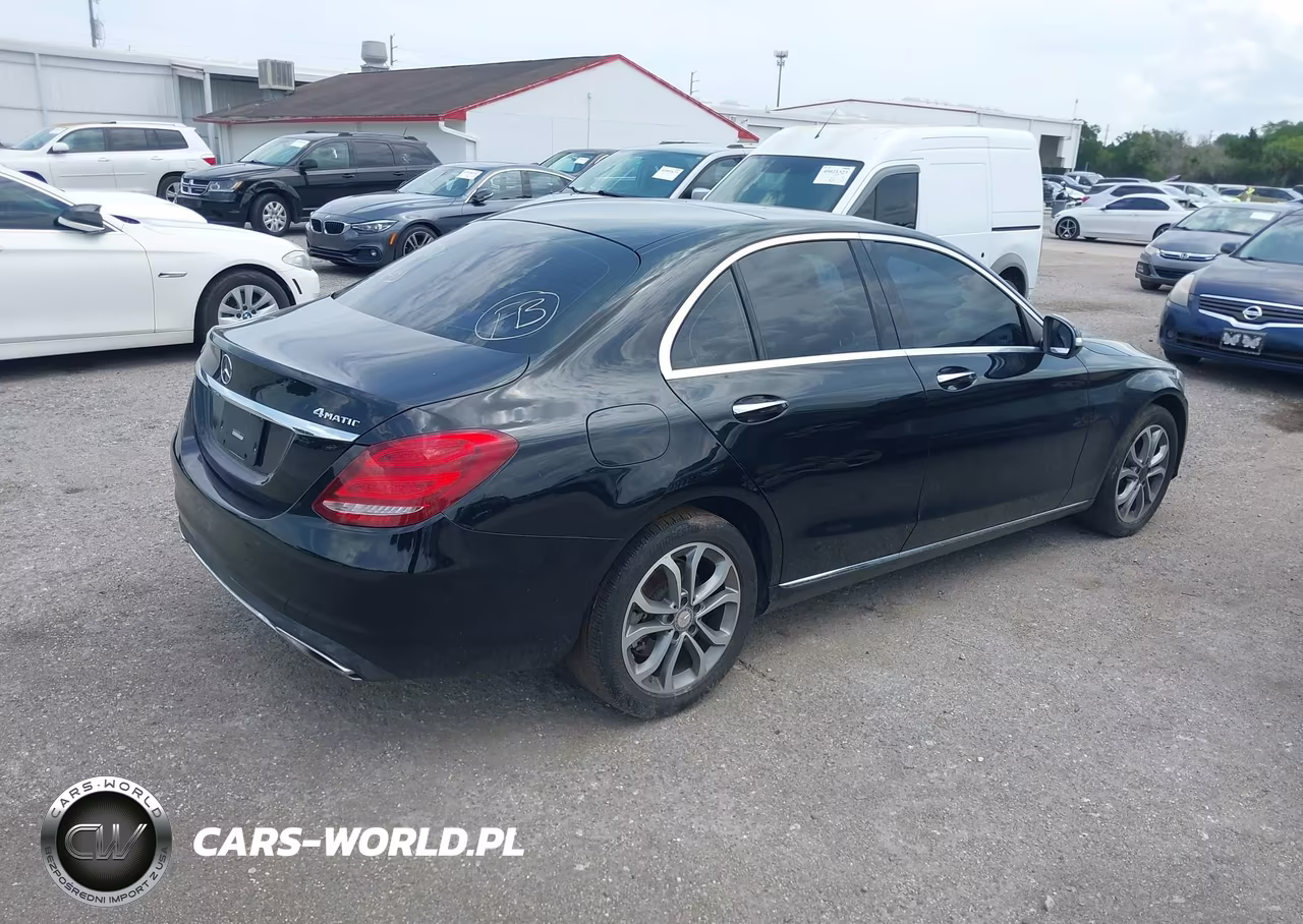 2015 Mercedes-Benz C 300 4Matic VIN:55SWF4KBXFU034504 - 4
