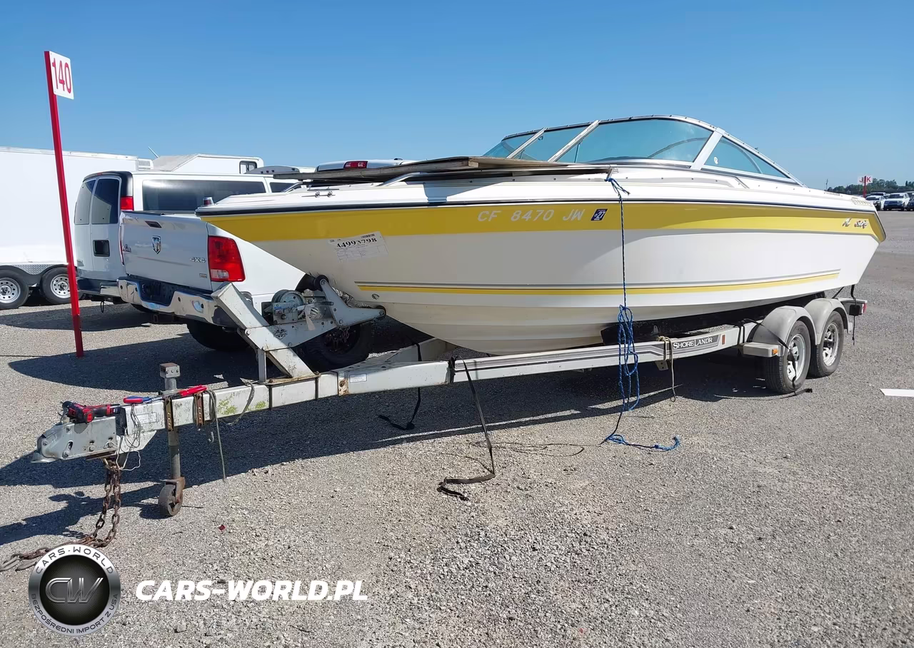 1990 Sea Ray 20 Motor Boat W-Tra VIN:SERV73480990190BR - 2