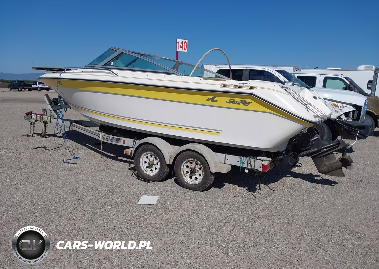 1990 Sea Ray 20 Motor Boat W-Tra VIN:SERV73480990190BR - 3