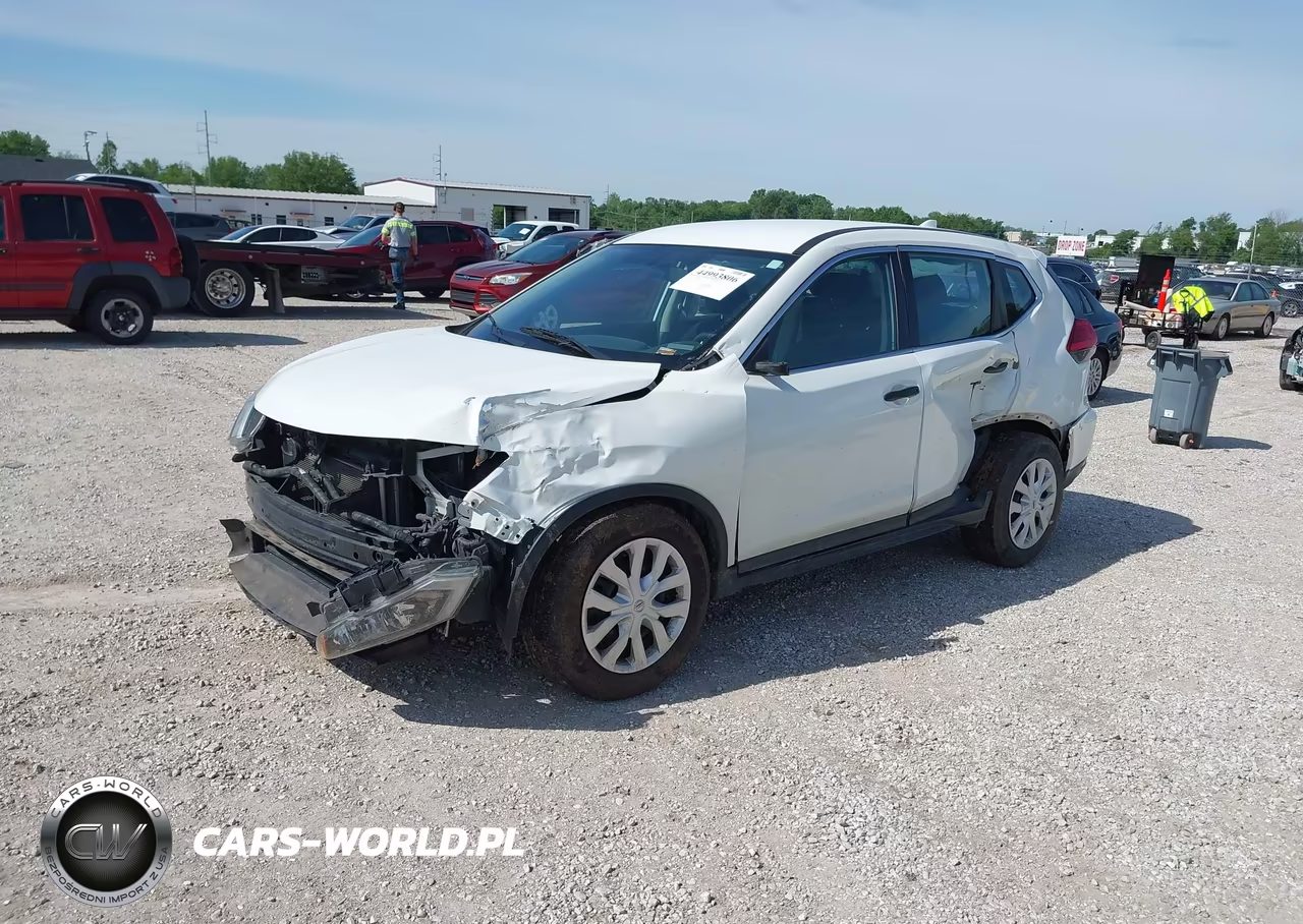 2017 Nissan Rogue S VIN:KNMAT2MV7HP549291 - 2