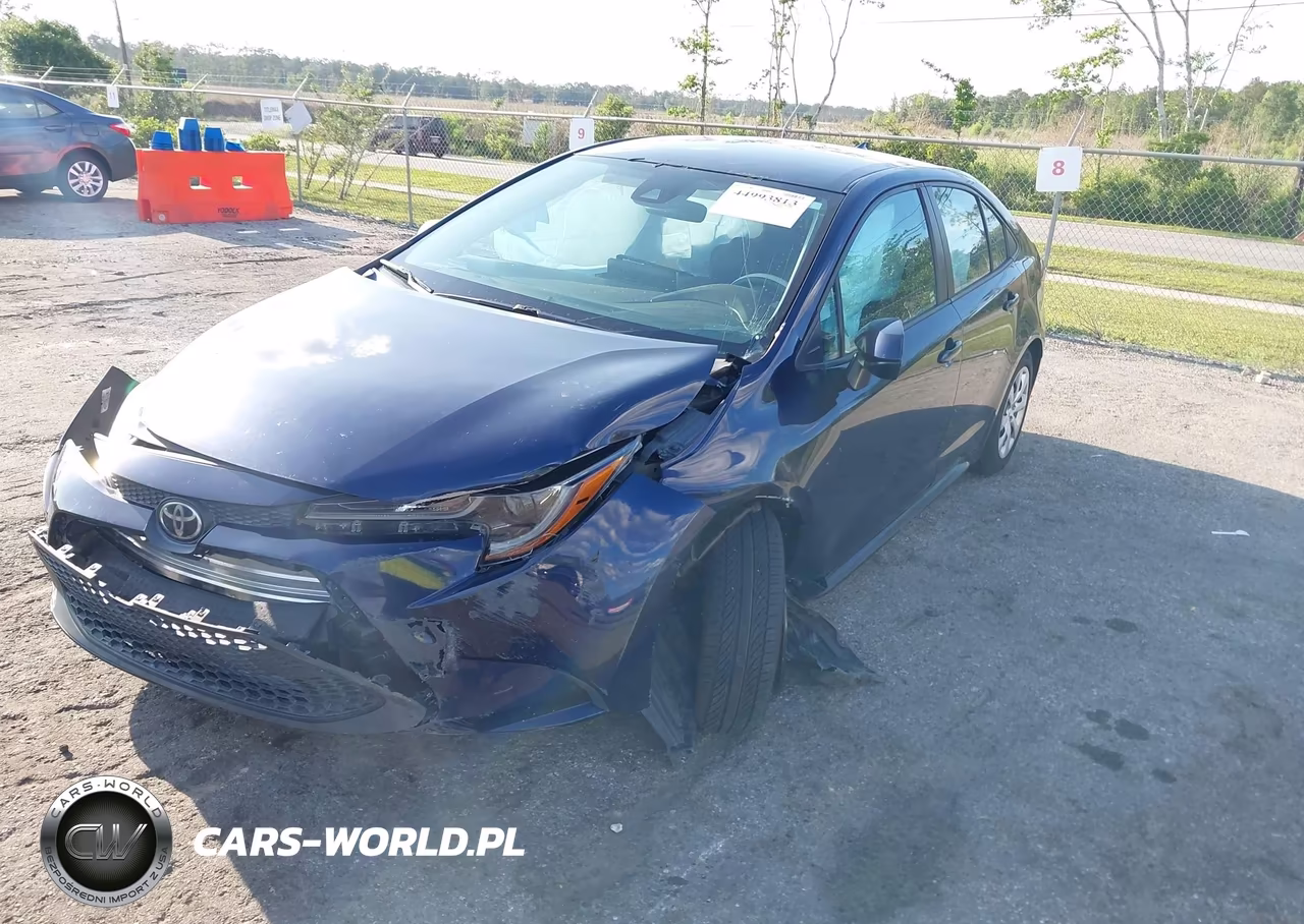 2020 Toyota Corolla Le VIN:5YFEPRAE0LP031341 - 2