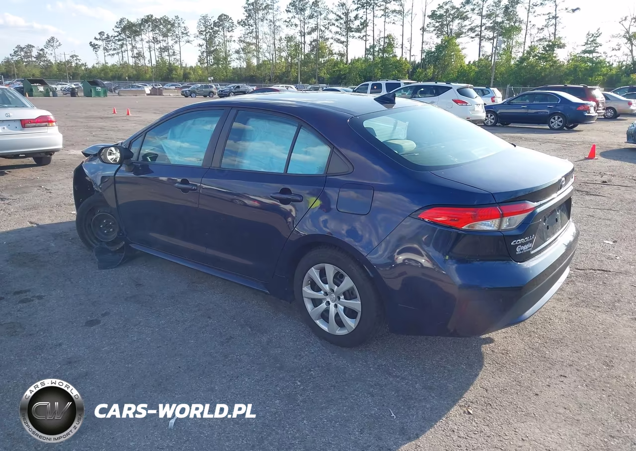 2020 Toyota Corolla Le VIN:5YFEPRAE0LP031341 - 3