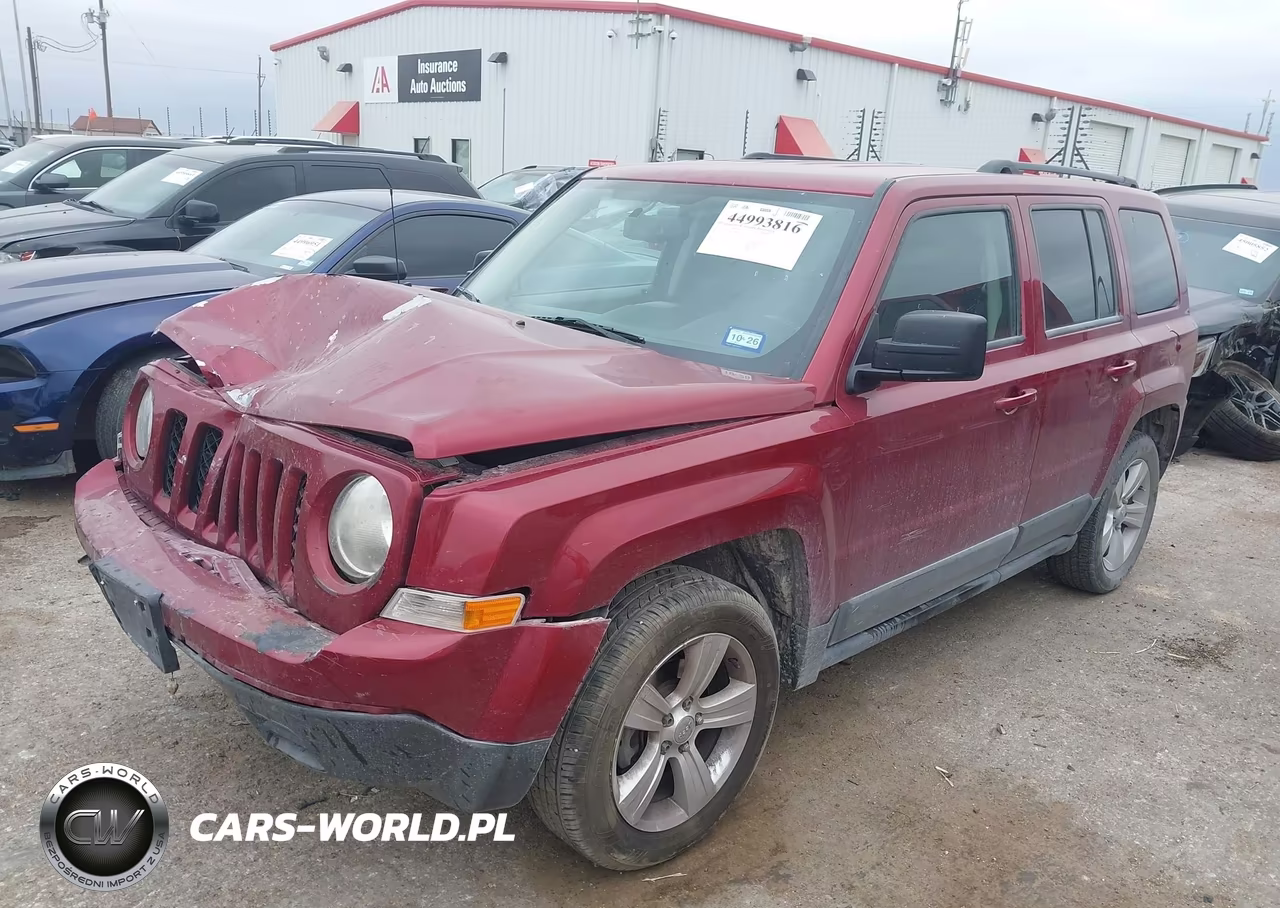 2017 Jeep Patriot Latitude Fwd VIN:1C4NJPFB8HD184452 - 2