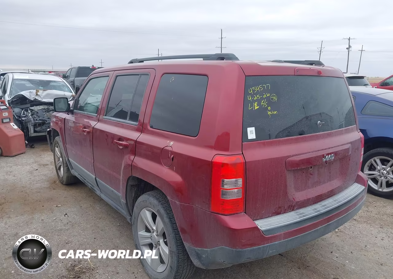 2017 Jeep Patriot Latitude Fwd VIN:1C4NJPFB8HD184452 - 3