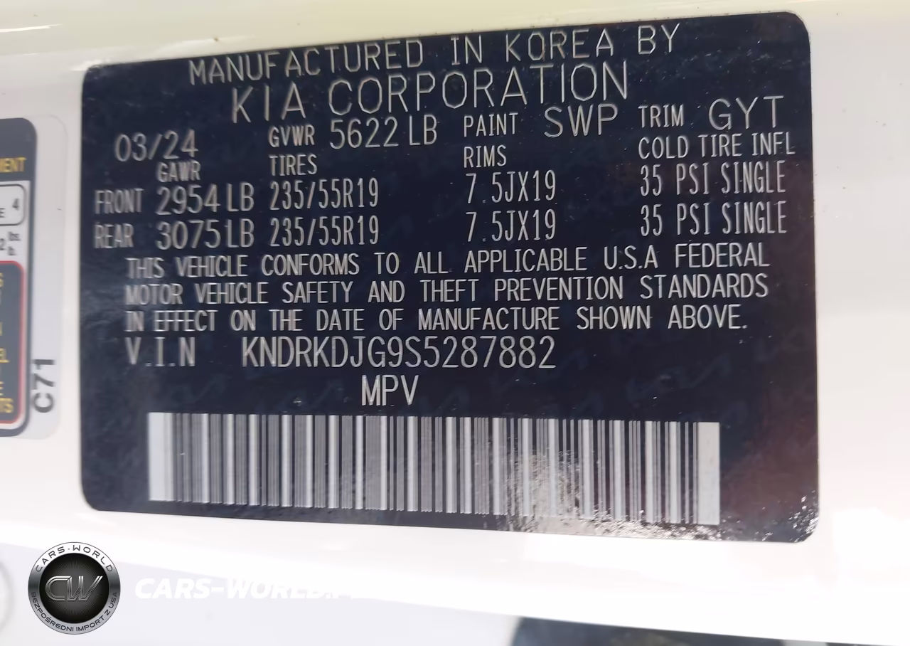 2025 Kia Sorento Hybrid Sx Prestige VIN:KNDRKDJG9S5287882 - 9