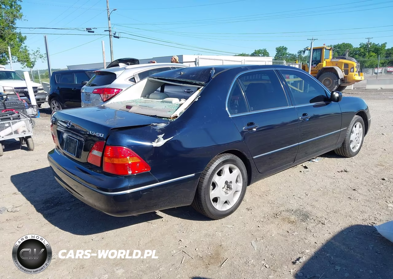 2003 Lexus Ls 430 VIN:JTHBN30F430118751 - 4