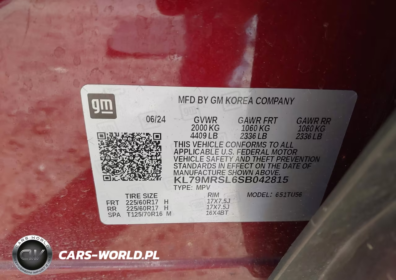 2025 Chevrolet Trailblazer Awd Lt VIN:KL79MRSL6SB042815 - 9