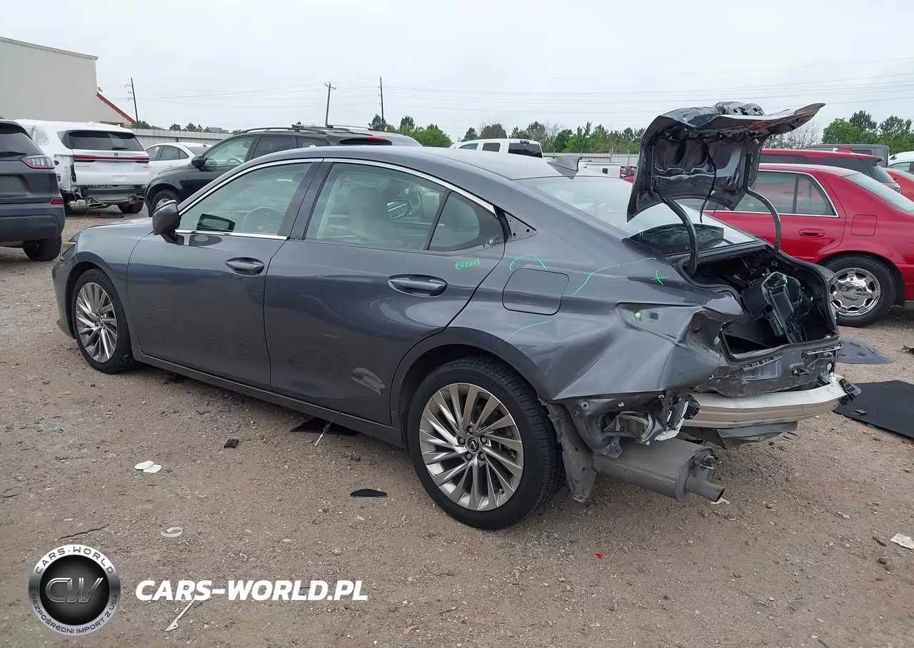 2020 Lexus Es 350 Luxury VIN:58AEZ1B1XLU053412 - 3