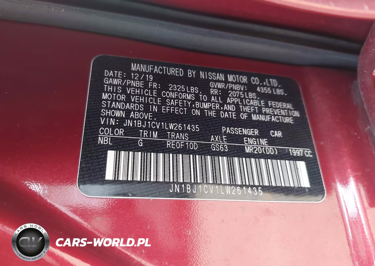 2020 Nissan Rogue Sport Sv Fwd Xtronic Cvt VIN:JN1BJ1CV1LW261435 - 9