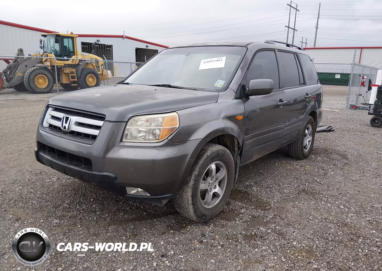 2008 Honda Pilot Ex-L VIN:5FNYF28638B029222 - 2