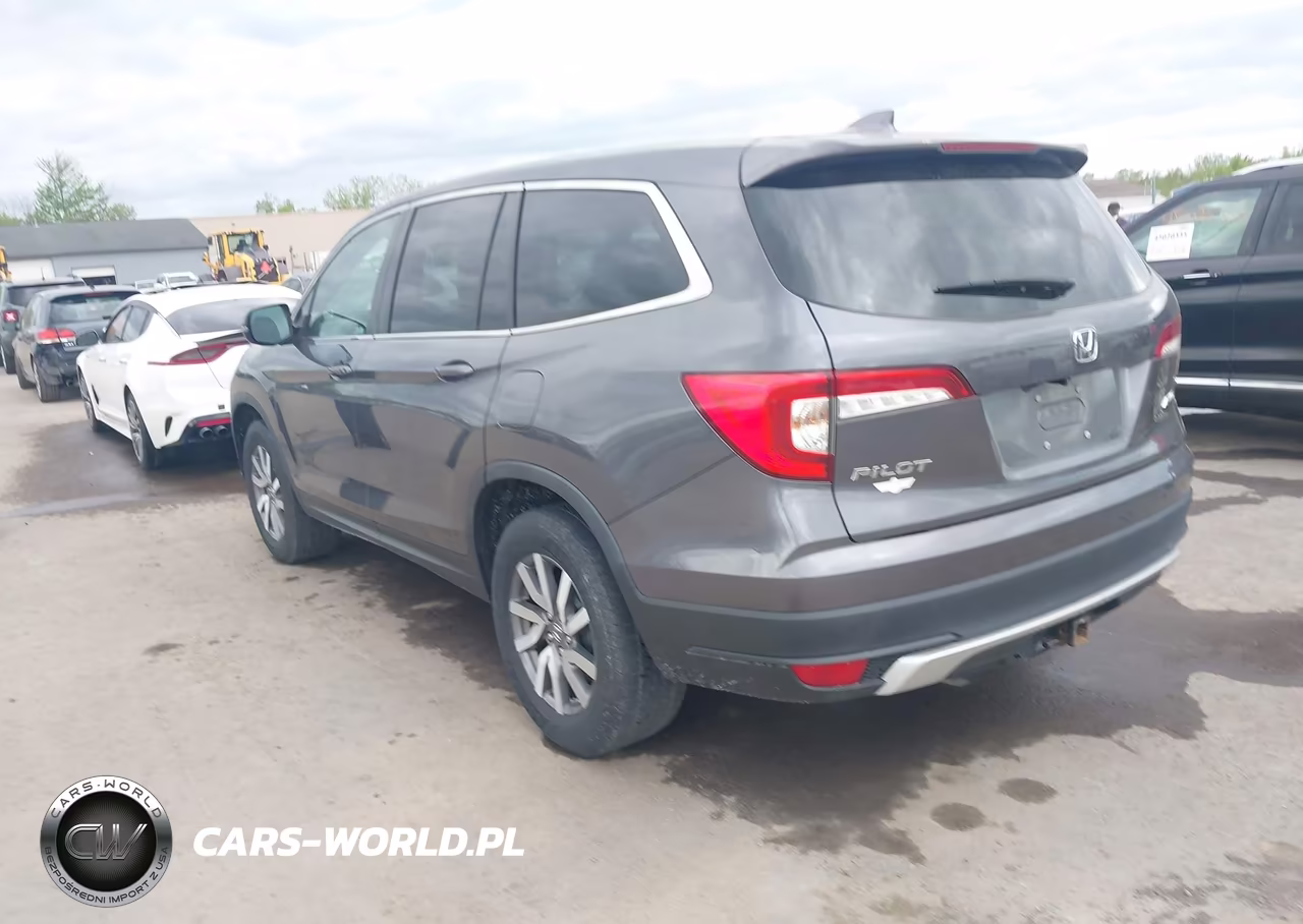 2019 Honda Pilot Ex-L VIN:5FNYF6H52KB048365 - 3