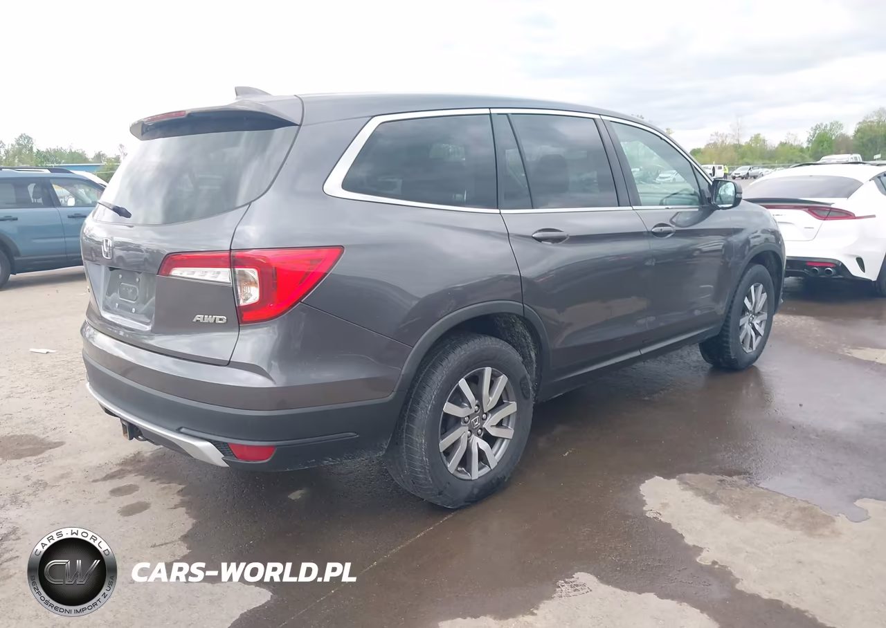 2019 Honda Pilot Ex-L VIN:5FNYF6H52KB048365 - 4