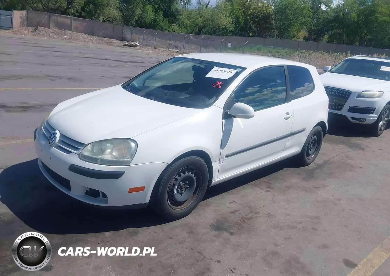 2007 Volkswagen Rabbit 2-Door VIN:WVWBR71K07W178800 - 2