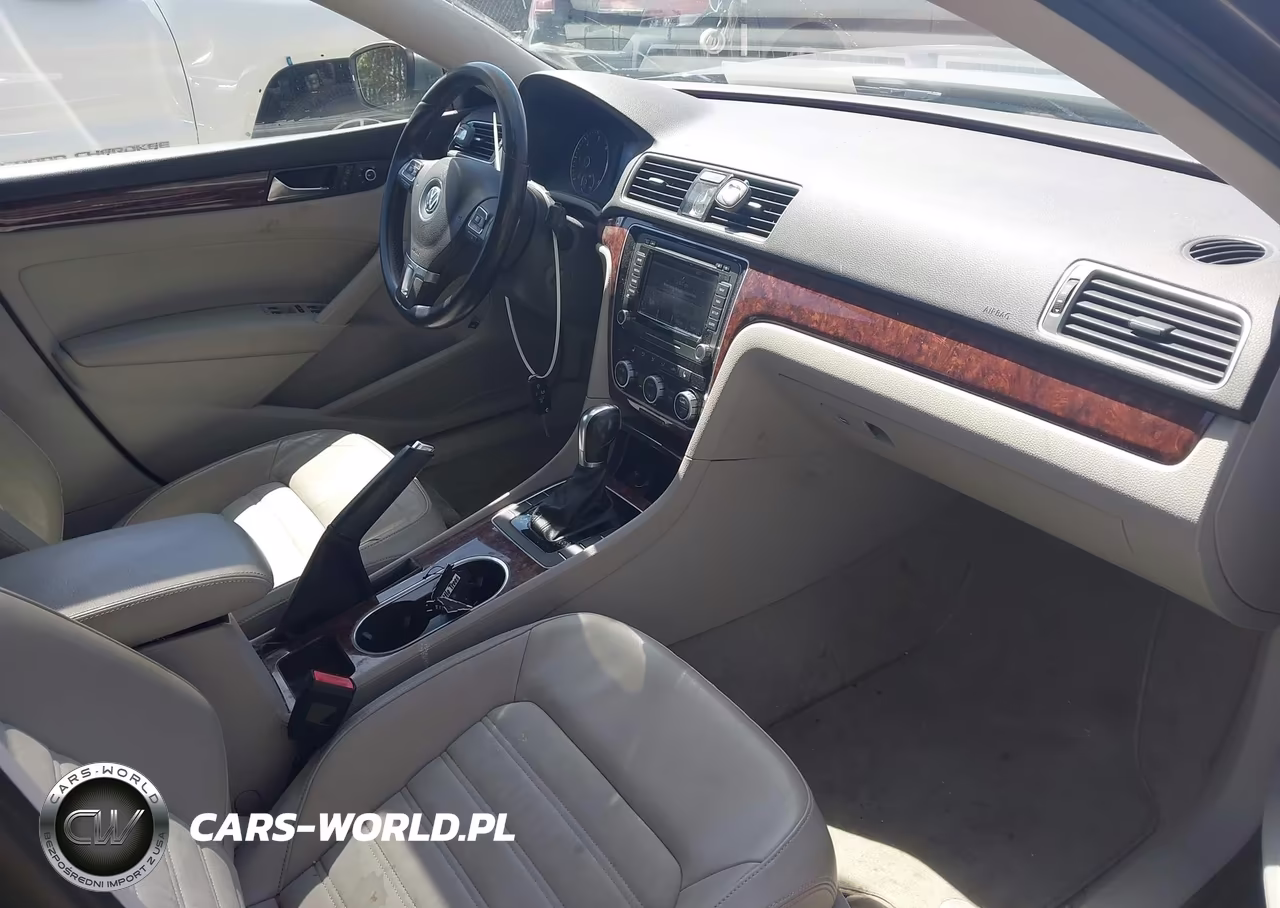 2013 Volkswagen Passat 2.0L Tdi Sel Premium VIN:1VWCN7A30DC137344 - 5