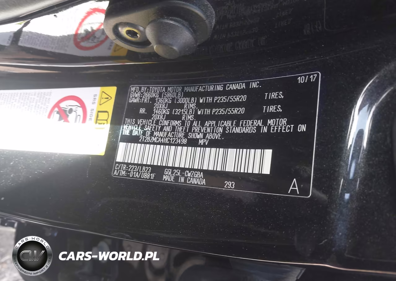 2017 Lexus Rx 350 VIN:2T2BZMCA4HC123498 - 9