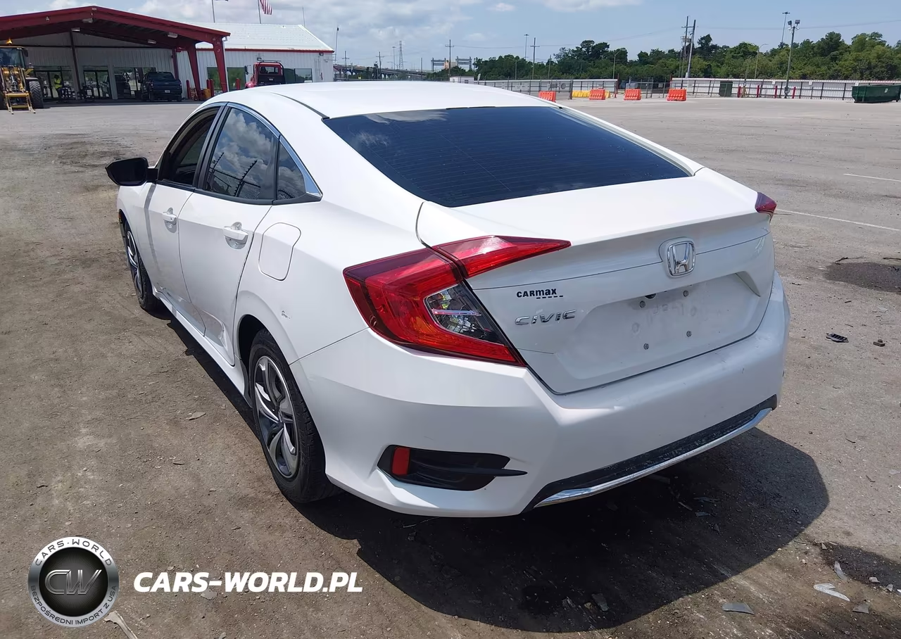 2019 Honda Civic Lx VIN:2HGFC2F60KH597790 - 3