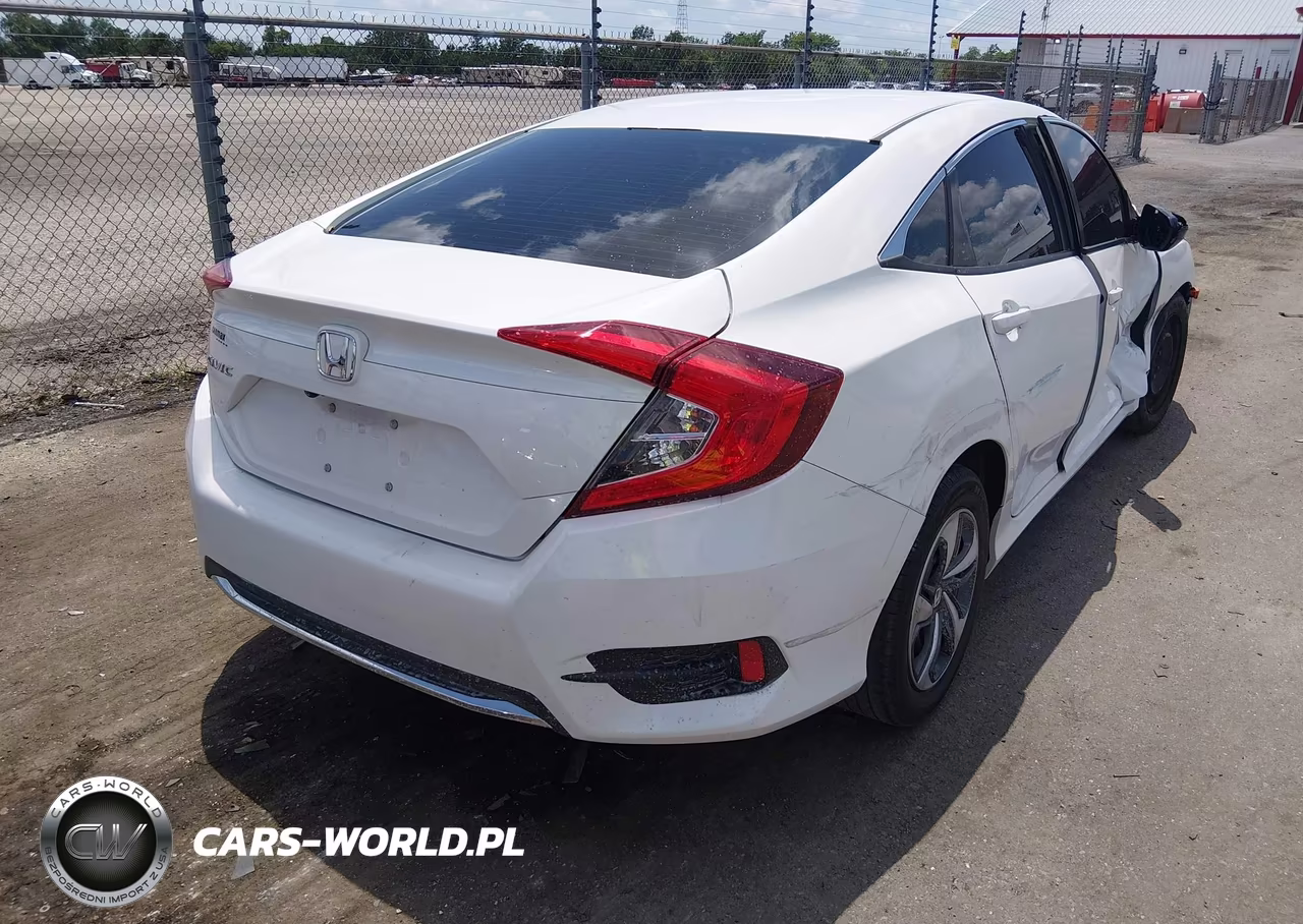 2019 Honda Civic Lx VIN:2HGFC2F60KH597790 - 4