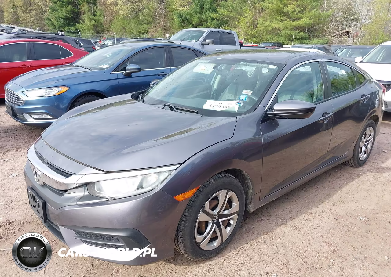 2016 Honda Civic Lx VIN:19XFC2F59GE046217 - 2