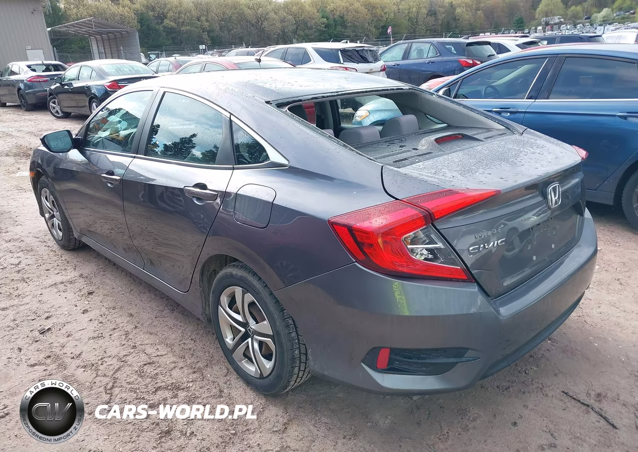 2016 Honda Civic Lx VIN:19XFC2F59GE046217 - 3