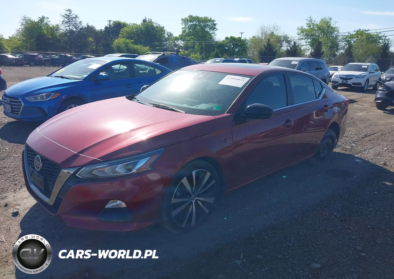 2021 Nissan Altima Sr Fwd VIN:1N4BL4CVXMN342875 - 2