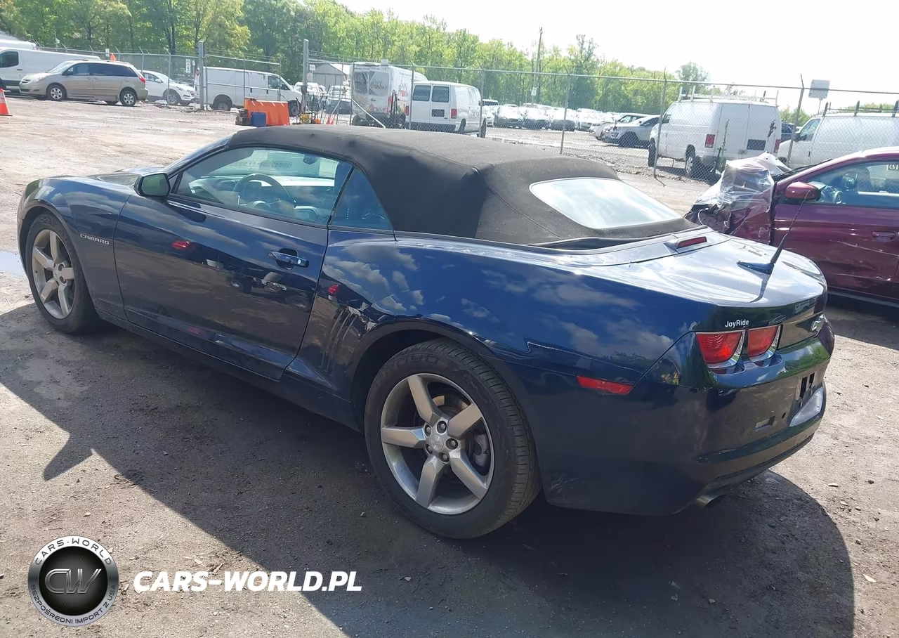 2011 Chevrolet Camaro 2Lt VIN:2G1FC3DD2B9181989 - 3