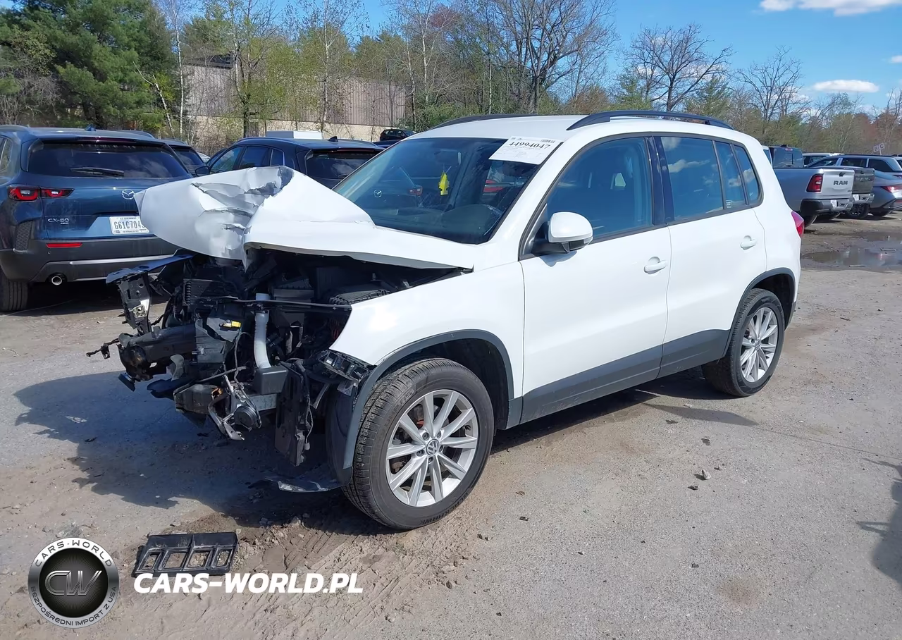 2017 Volkswagen Tiguan 2.0T-2.0T S VIN:WVGBV7AXXHK043075 - 2