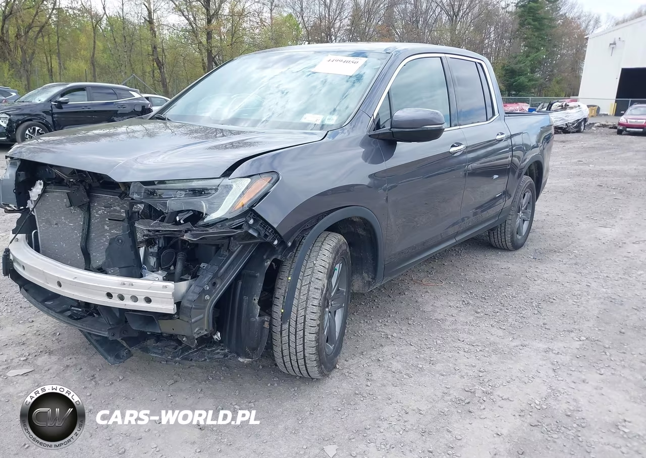 2022 Honda Ridgeline Rtl-E VIN:5FPYK3F79NB026244 - 2