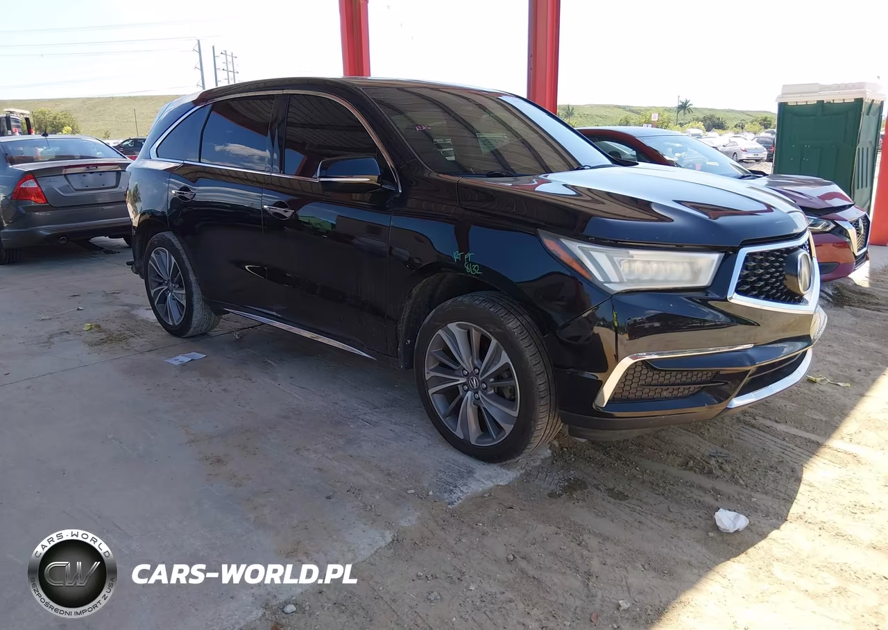 2018 Acura Mdx Technology Package Acurawatch Plus Pkg