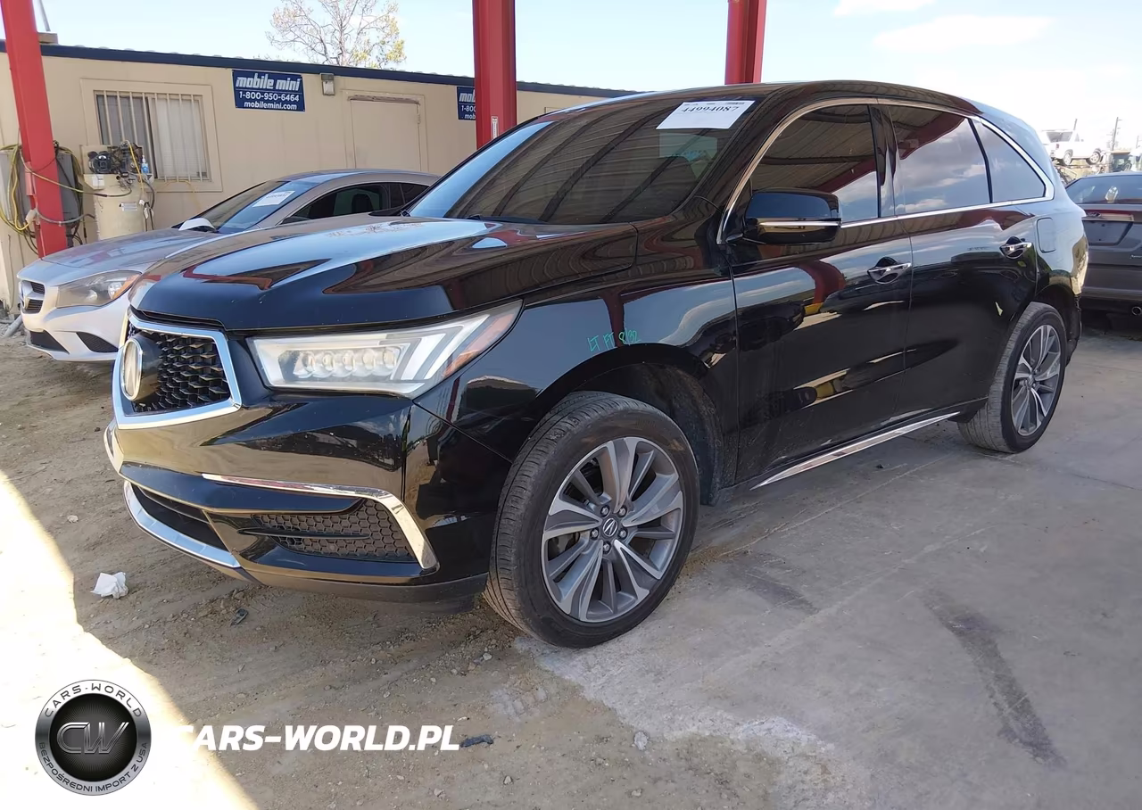 2018 Acura Mdx Technology Package Acurawatch Plus Pkg VIN:5J8YD3H5XJL007273 - 2