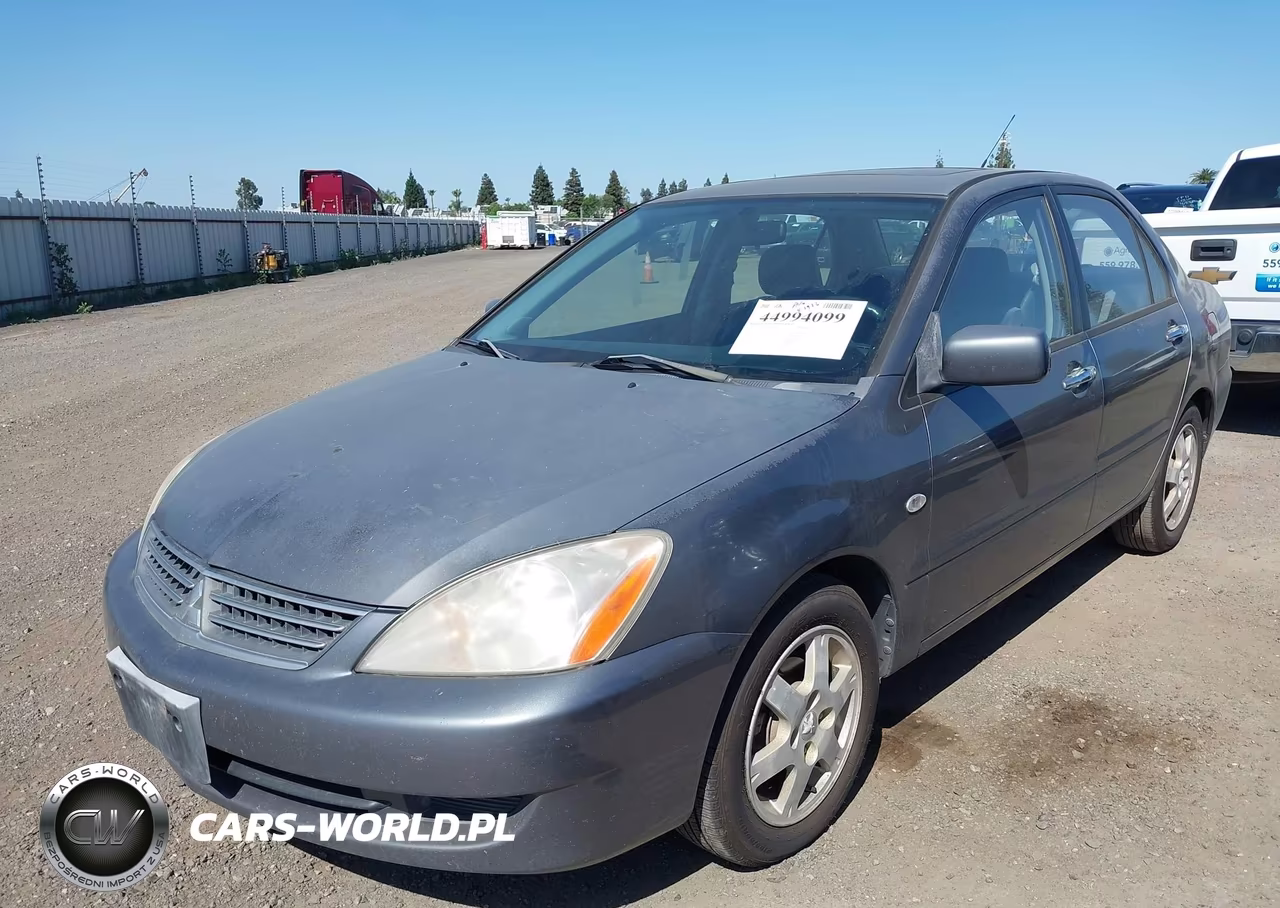 2006 Mitsubishi Lancer Es-Se VIN:JA3AJ26E66U060395 - 2