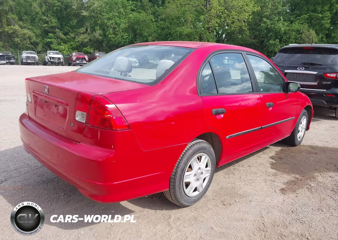 2005 Honda Civic Vp VIN:1HGES16375L001872 - 4