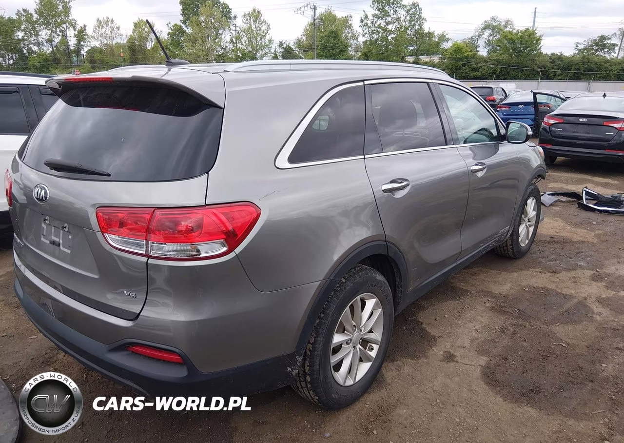 2017 Kia Sorento 3.3L Lx VIN:5XYPGDA55HG249685 - 4