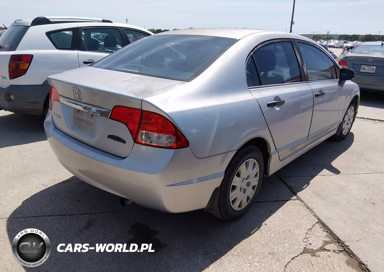 2009 Honda Civic Vp VIN:2HGFA15379H510243 - 4