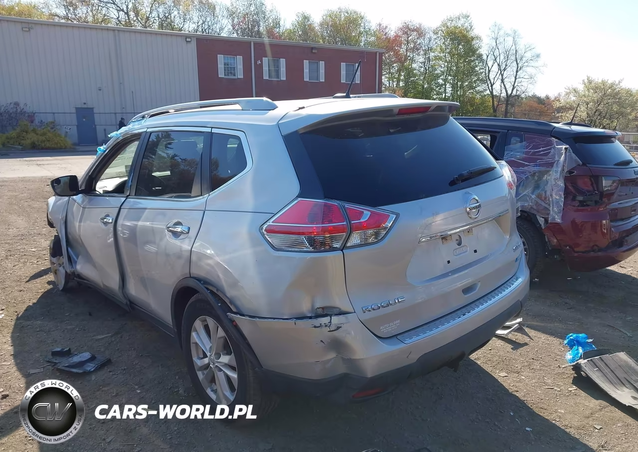 2014 Nissan Rogue Sv VIN:5N1AT2MV7EC758237 - 3