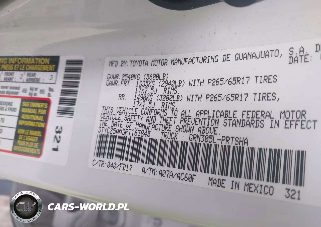 2023 Toyota Tacoma Trd Sport VIN:3TYCZ5AN3PT163845 - 9