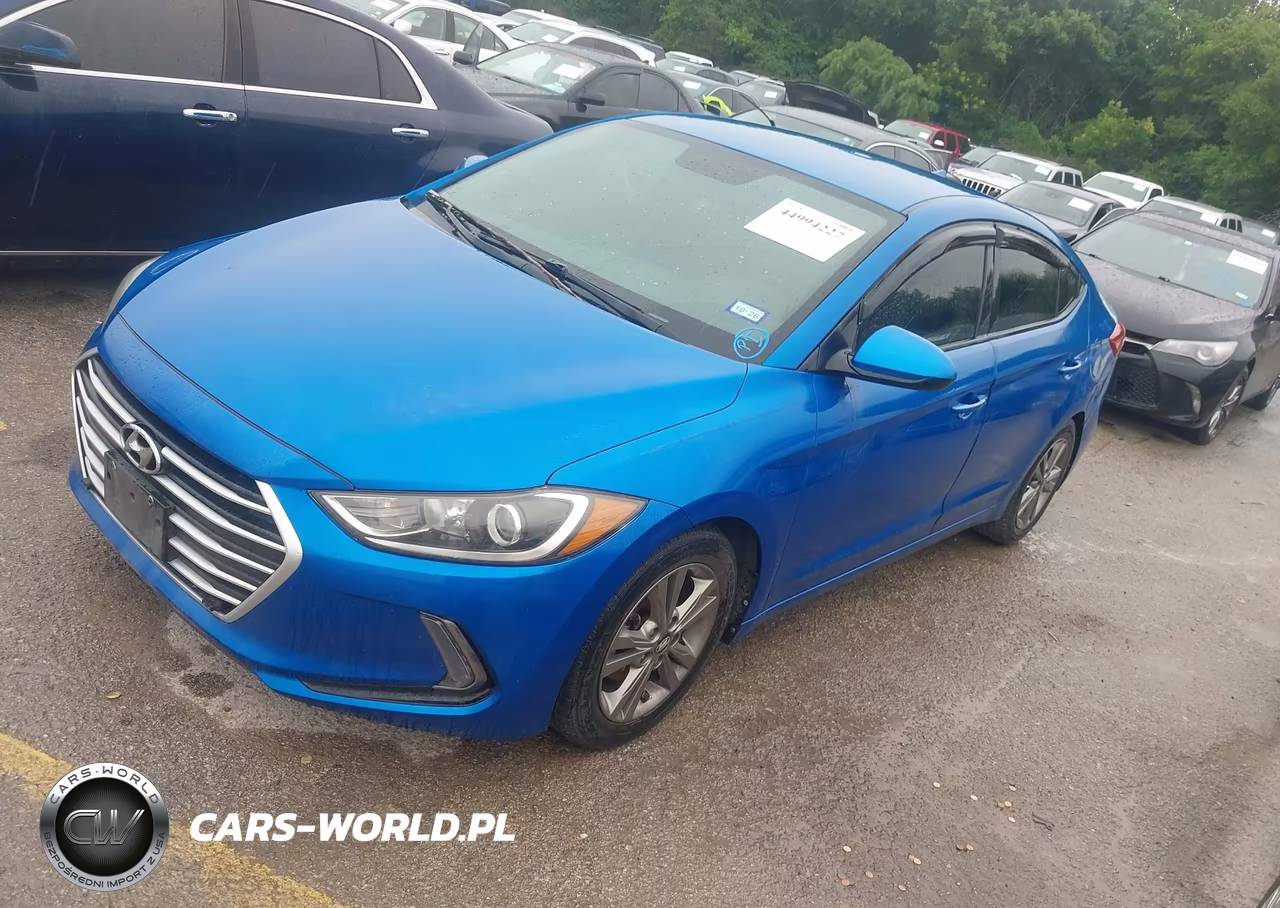 2017 Hyundai Elantra Se VIN:KMHD84LF2HU142089 - 2