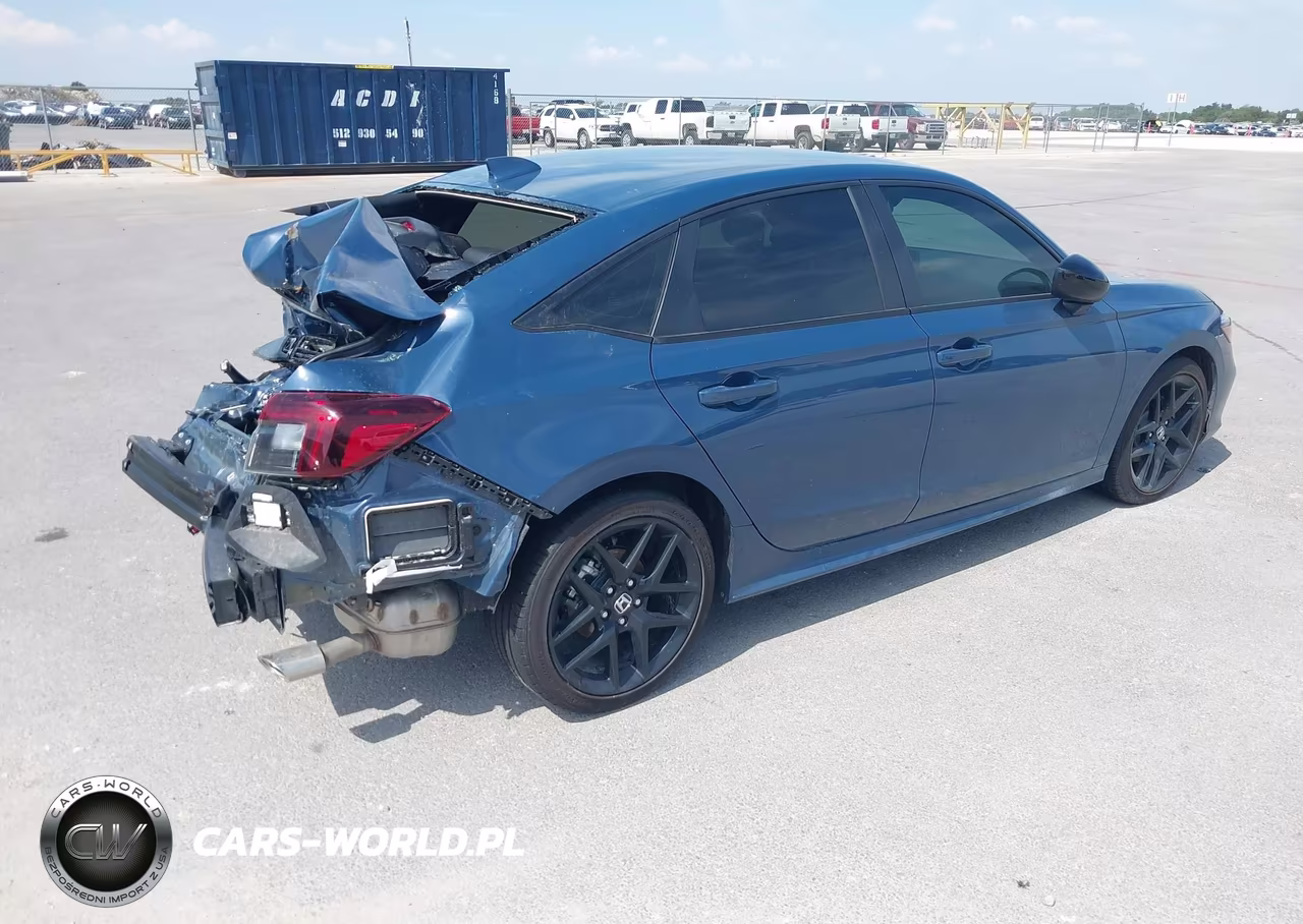 2026 Honda Civic Sport VIN:2HGFE2F52TH545063 - 4