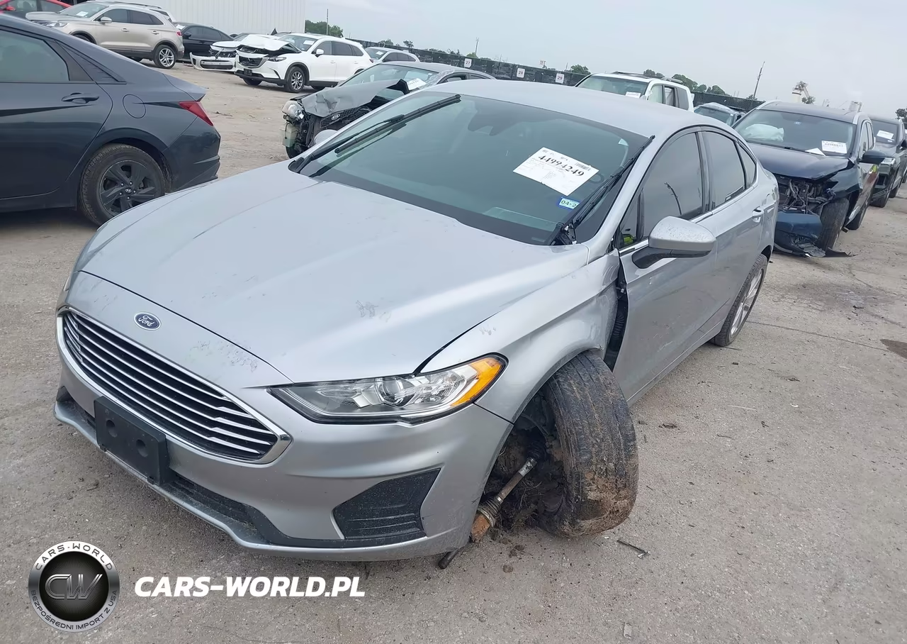 2020 Ford Fusion Se VIN:3FA6P0HD0LR125703 - 2