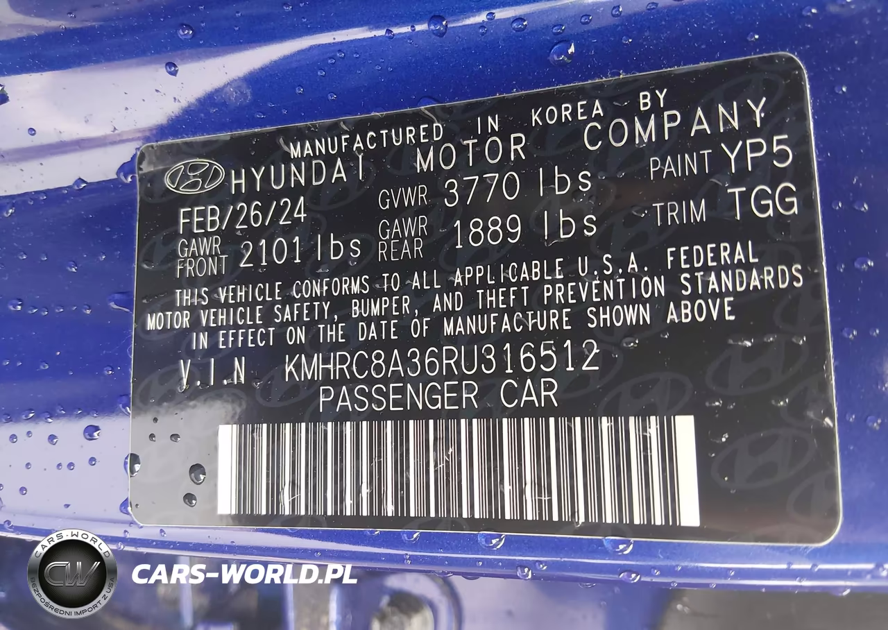 2024 Hyundai Venue Sel VIN:KMHRC8A36RU316512 - 9