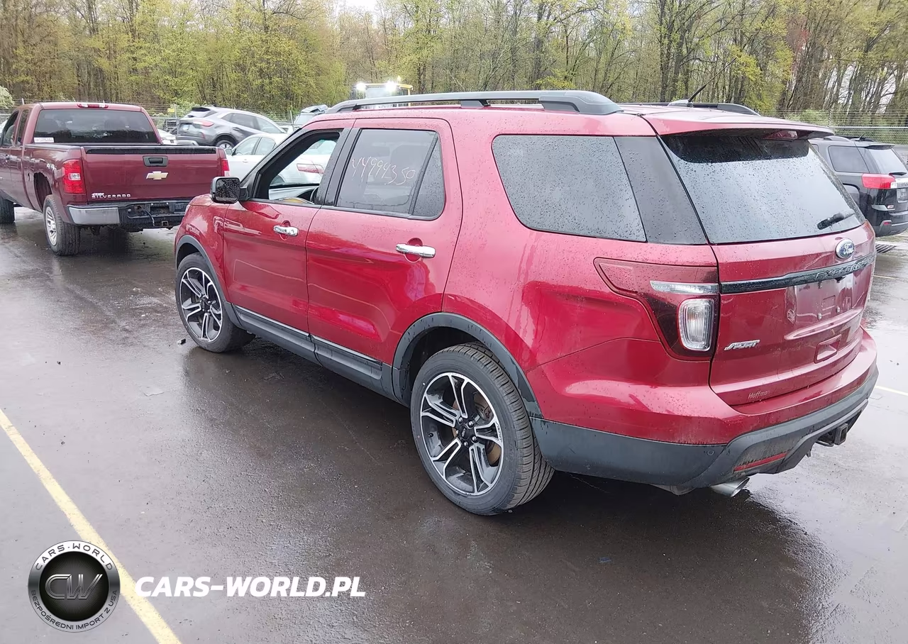 2014 Ford Explorer Sport VIN:1FM5K8GT6EGB56763 - 3