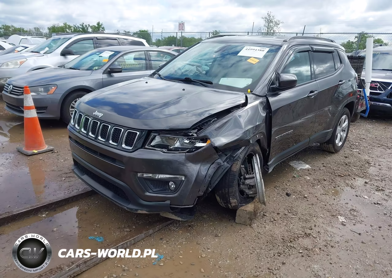 2021 Jeep Compass Latitude 4X4 VIN:3C4NJDBB9MT503253 - 2