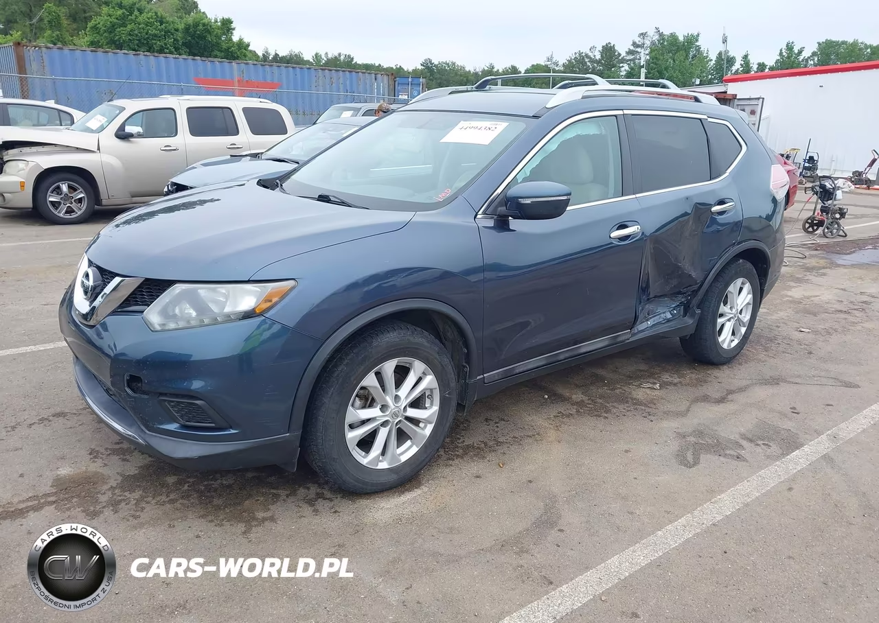 2014 Nissan Rogue Sv VIN:5N1AT2MT9EC837925 - 2